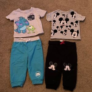 Already bundled Disney outfits